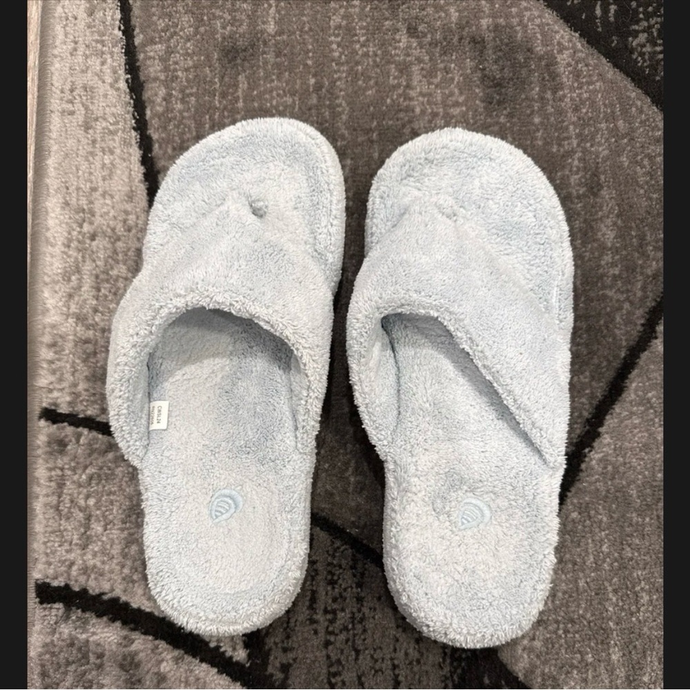 Acorn Cream Terry Slide Sandal Insert